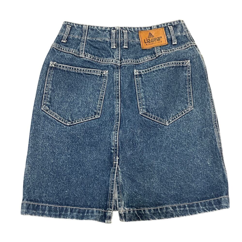 Lizwear by Liz Claiborne Vintage Denim Skirt – Women’s Petite 6